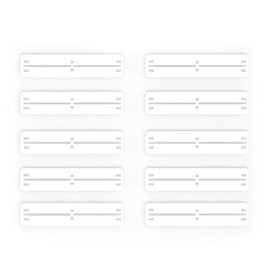 FZONE Aquarium Algae Scraper Blades 10pcs