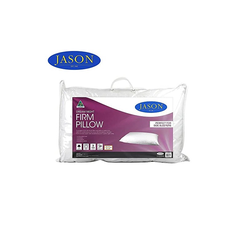 Jason Dream Night Firm Pillow Low Allergenic Sleeping Head Neck