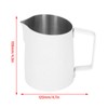 Milk Frothing Pitcher 500ml 304 Stainless Steel Milk Jug Beveled