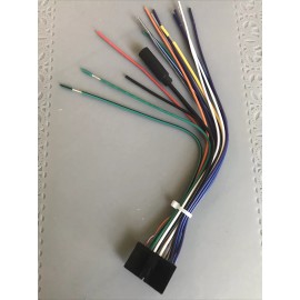 Boss Audio 20 Pin Wire harness For BV9386NV With the SWC Jack Connector