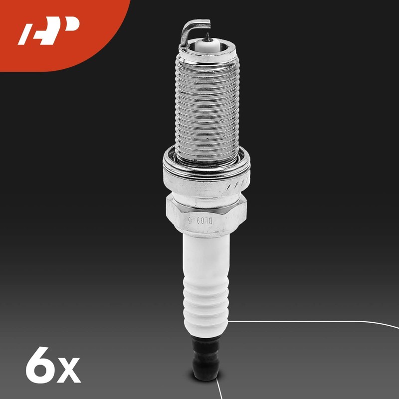 A-Premium Set of 6 Ignition Coil Pack and Iridium Spark