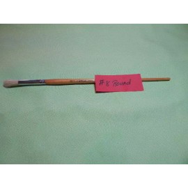 Jack Richenson Hog Hair bristle brush #8 Round Brush