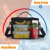 Oamwrae Insulated Lunch Bag, 8.6 L Leak-Proof Lunch Bag with