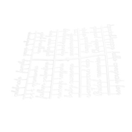 Operitacx 2 sets of felt letters, letter board numbers, letters for felt board, letter board symbols, letters made of felt letters for the pin board, white plastic letter board, desk
