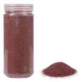 Heku 30330-15: Decorative Coloured Sand Bordeaux, 750g, in resealable tin