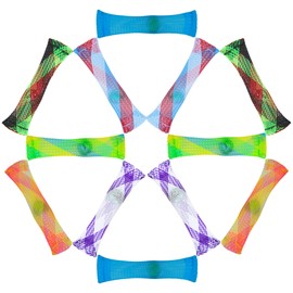 CXP Good Goods 12 Pack Stress Relief and Anxiety Relief Fidget Toys,Marble Mesh (6 Color)