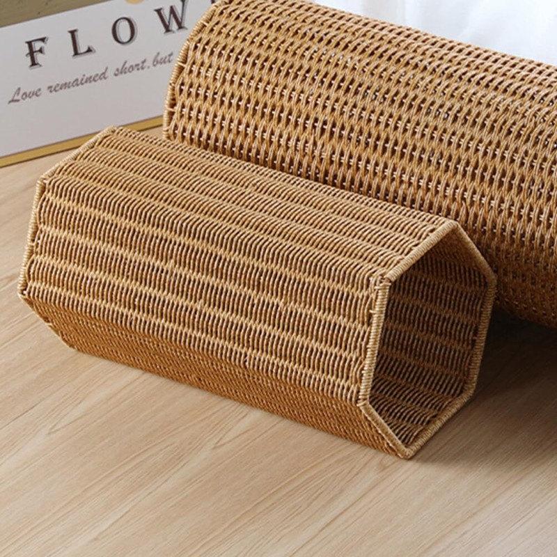 Alipis Woven Umbrella Stand for Entryway Freestanding Umbrella Holder Basket
