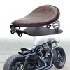 Brown Motorcycle Solo Seat Spring With Base For Harley Heritage