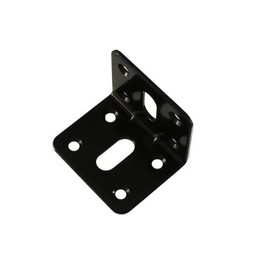 MYST 6043 Mounting Hardware (Cationic Electrodeposition), Black, Width 1.8 x Length 1.5 x 1.5 x Thickness 0.1 inches (45 x 37 x 37 x 2 mm) for DIY