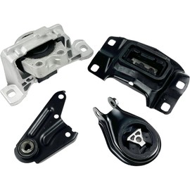 LLANNDER 4pcs Engine Motor and Transmission Mount Kit Compatible with 2010 2011 2012 2013 Mazda 3 2.0L Automatic Transmission with 5 Speed, Replace OE A4402 A4405 A4418 A4421