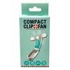 Cogit Portable Fan, White, 3.6 inches (9.2 cm), Clip Fan,