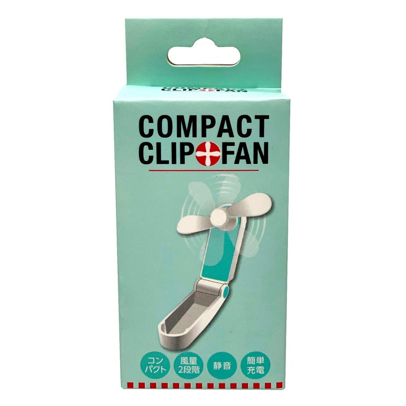 Cogit Portable Fan, White, 3.6 inches (9.2 cm), Clip Fan,