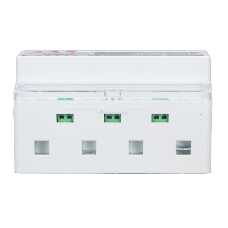 3 Phase 4 Wire Energy Meter LCD Display Multifunctional Button