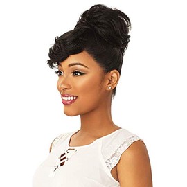SENSATIONNEL synthetic hair INSTANT BUN WITH BANGS - CARLA - F4/30