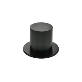 Mini Top Hat, 100 Pieces Black Pieces Mini Black Top Hats Christmas Snowman Hats Top Hats Miniature Small Groom Hat for DIY Craft Supplies for Black Party Hats Mini Dolls