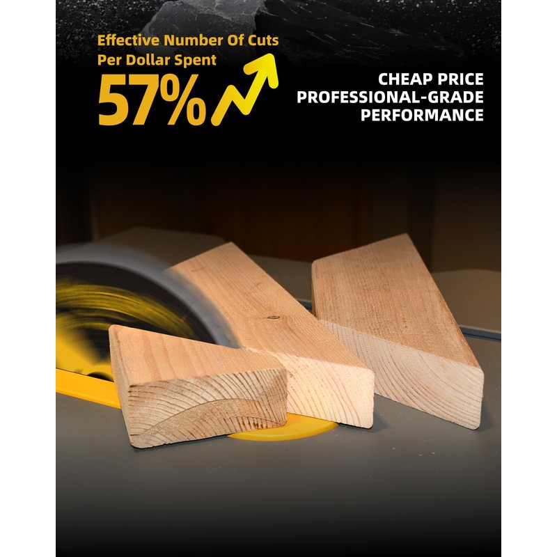 ANGELSWORD 5-1/2 Inch Circular Saw Blade 24T for Framing&48T for