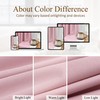 Extra Long 100% Blackout Linen Pleat Curtains 110 Inches Long