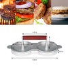 Hamburger Patty Maker Double Non-Stick Burger Press Beef Meat Mold