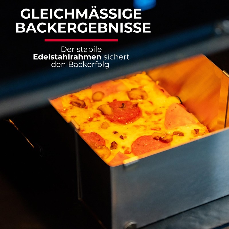 Westmark Baking Frame, Adjustable: 15.5 - 28 cm, Extra High: