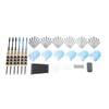6Pcs Darts Professional Exquisite Stainless Steel Tip Darts Set with