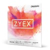 D'Addario Zyex Violin String Set, 1/2 Scale, Medium Tension