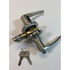 Stainless Steel Lever Handle Exterior Lock for Mobile Home Doors