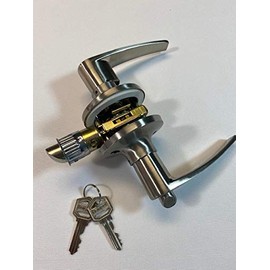 Stainless Steel Lever Handle Exterior Lock for Mobile Home Doors