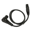 XLR to XLR Cable Elbow Male to Straight Female HiFi