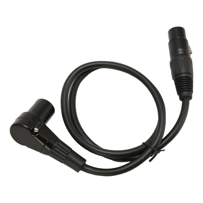 XLR to XLR Cable Elbow Male to Straight Female HiFi