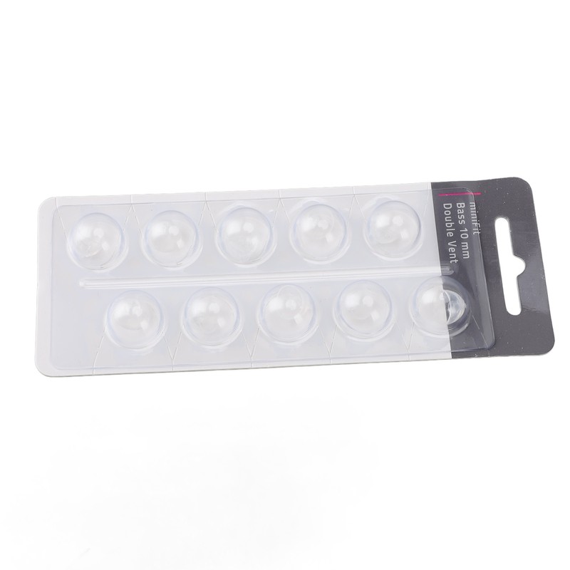 10pcs Double Vent Bass Dome Accessory Single Layer Double Vent
