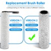 【Version 2, Detachable】(3 Pack) S7 Pro Brush Rollers and HEPA