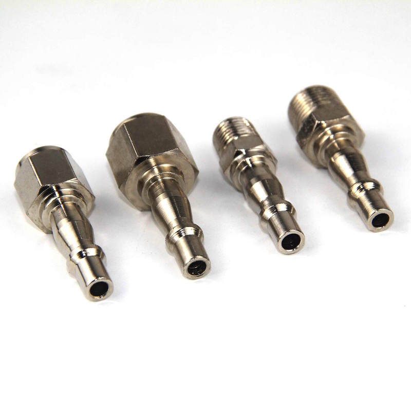 High Key 12pcs Airline Fittings Air Line Hose Compressor Fittings