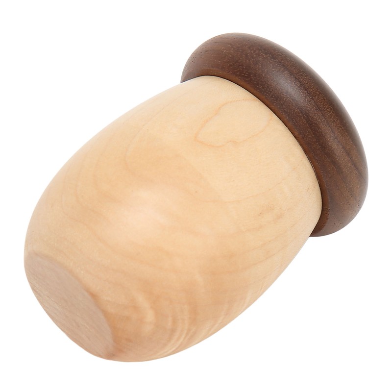 Acorn Shaped Toothpick Container 8cm Height Rounded Structure Eco Friendly