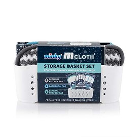 Minky M Cloth Storage Basket Set, Assorted color