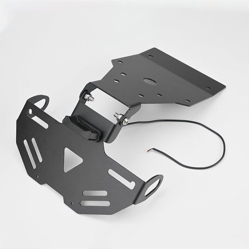 ADV 160 Foldable License Plate Holder Bracket Motorcycle Adjustable Tail