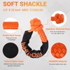 Kinetic Recovery Tow Rope, 1in x 30ft, 48000Lbs, Heavy Duty