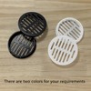 12 PCS Plastic Snap-On Mesh Air Vent Covers for Bathroom,