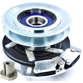 HiTorque 150ftlb (OEM 105) BIGBearing PTO Clutch AM141536 Upgrade for John Deere EZTrak Z225 Z235 Z425 Z445 Z465 ZTrak Z335E Z335M Z345M Z345R Z355E Z355R Z375R AM134397 EZ-Trak Z-Trak Zero Turn Mower