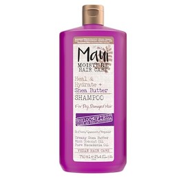 Maui Moisture Shampoo Heal & Hydrate + Shea Butter, para Cabello Seco y Dañado, con Aceite de Coco y Macadamia, 750 ml
