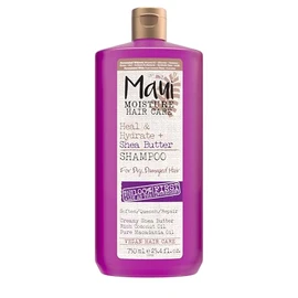 Maui Moisture Shampoo Heal & Hydrate + Shea Butter, para Cabello Seco y Dañado, con Aceite de Coco y Macadamia, 750 ml