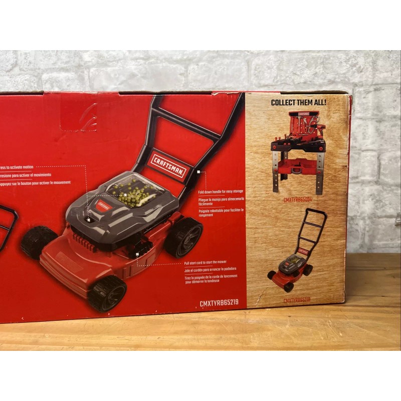 Crafstman Craftsman Kids Push Along Yard Work Toddler Interactive Toy