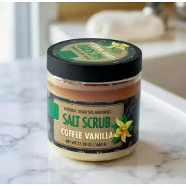 브라질리언 왁싱 스크럽 때 솔트 각질 사해 필링 제거 소금 바닐라 커피 Brazilian Waxing Scrub Salt Dead Skin Cell Sea Salt Vanilla Coffee Exfoliating Peel Off [One item]