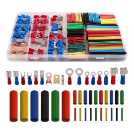 Lostrain Terminales Aisladas Conectores Con Tubos Termorretráctiles