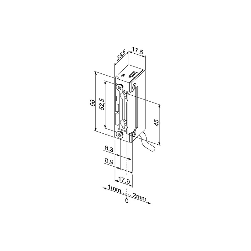 eff eff Door Opener 148 W FaFix Waterproof 10-24 V