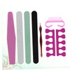 IWOWHERO Pc Manicure Tool Set Nail Filer Buffing Cuticle Fork