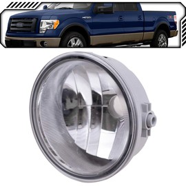 EPIC LIGHTING Halogen Replacement Spec Fog Light Compatible with FORD 05-10 F-150 06-08 MARK LT [ FO2594104 6L3Z15201AA ] Left Driver Side