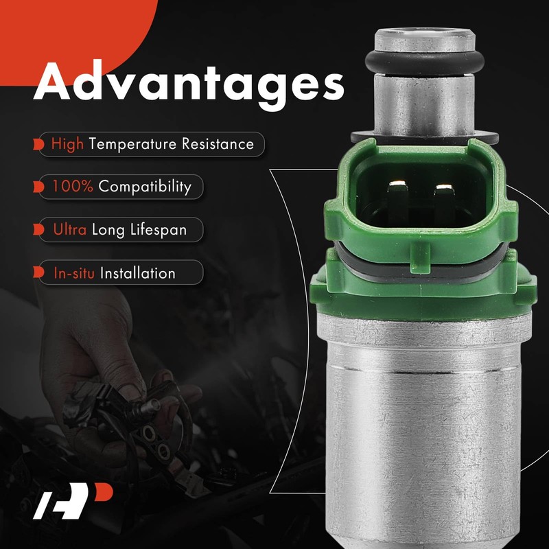 A-Premium Set of 4 Fuel Injectors Compatible with Toyota Camry