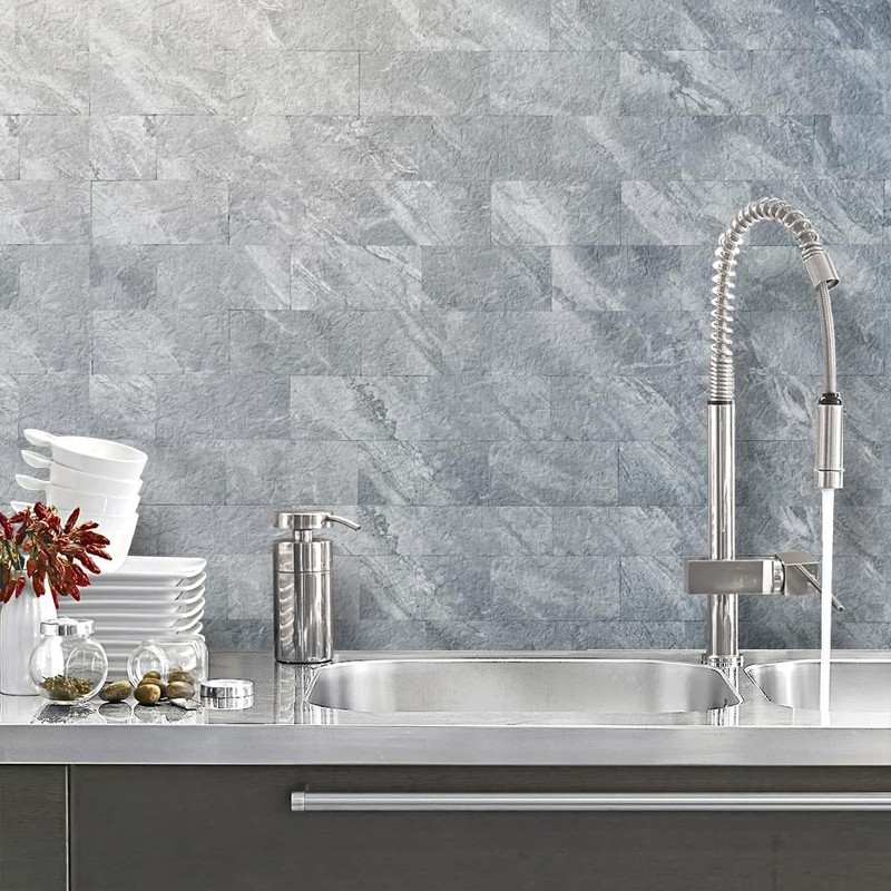 AULIGET 100-Piece Peel and Stick Backsplash Wall Tiles, 3" x