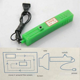 Degausser Degaussing Wand Coil Demagnetizer For Arcade Monitors Crt Tube Television