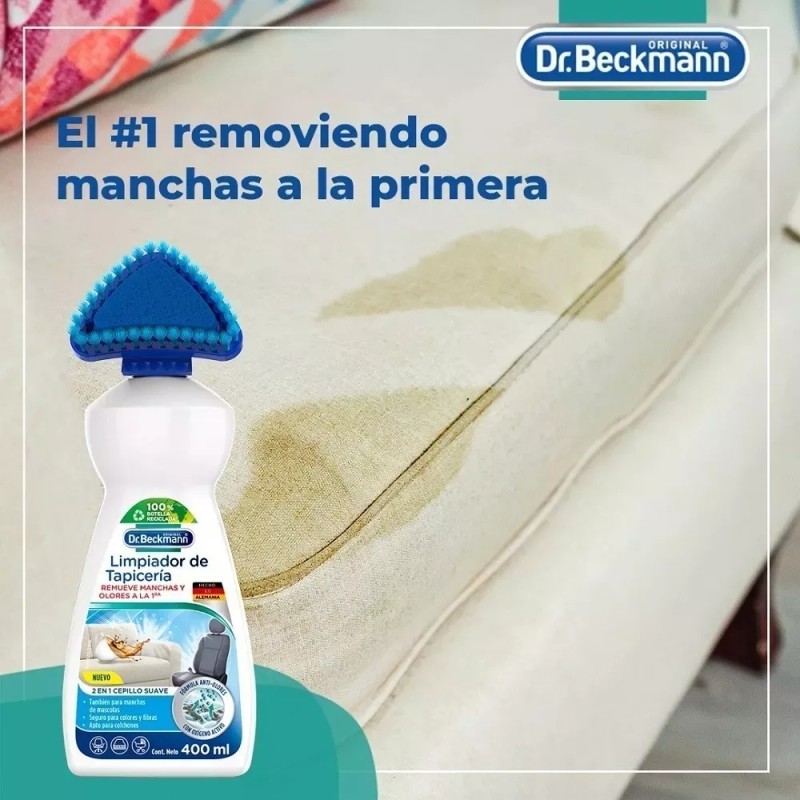 Dr. Beckmann 2 Limpiador De Tapicería Dr. Beckmann 400ml C/u